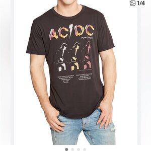 Chaser Ac/Dc Mens/Women’s crewneck tee shirt size large